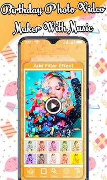 Birthday Photo Video Maker with Music:Video Editor screenshot 5