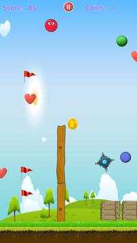 Red Aventure Candy Ball Jump screenshot 4