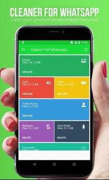 Whatsapp Cleaner - For Whatsapp screenshot 1