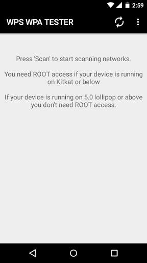 WPS WPA PIN TESTER screenshot 1