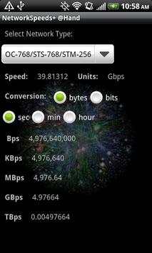 NetworkSpeeds  @Hand Lite screenshot 2