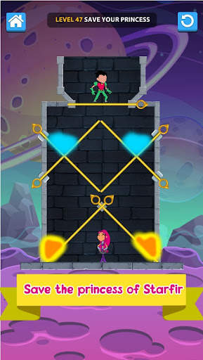 Robin Teen: Rescue Starfire screenshot 1