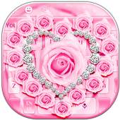 Pink Diamond Love Keyboard 10001002