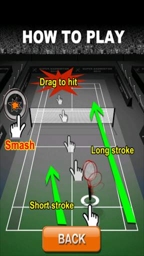 Badminton android game screenshot 6