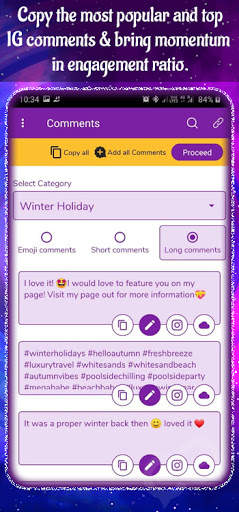Comments for Instagram | IG Engage screenshot 3