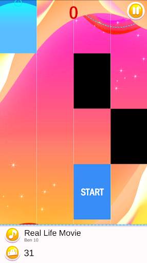 Ben 10 Song Tiles Game скриншот 3