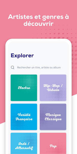 MUSIC La Poste Mobile screenshot 5