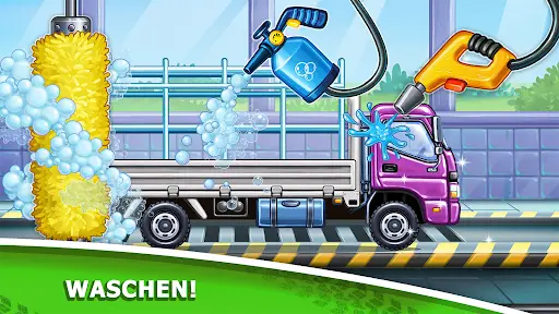 LKW kinderspiele Hausbau für 3 screenshot 3