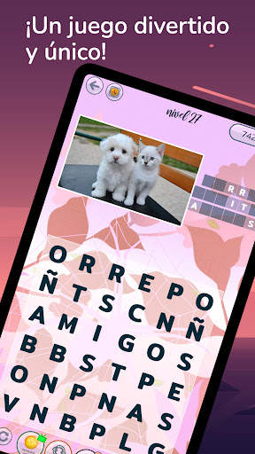 Sopas de letras con fotos screenshot 1