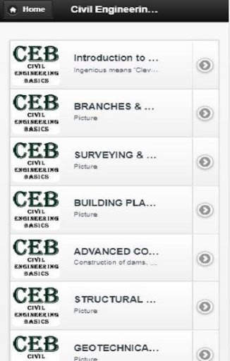 Civil engineering basics screenshot 1