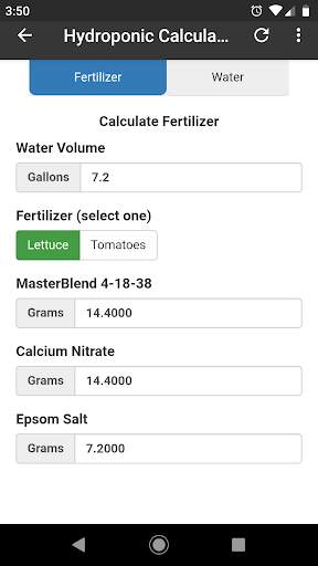 MB HydroCalc screenshot 1