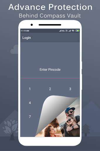 Compass Vault -  Gallery Lock screenshot 2