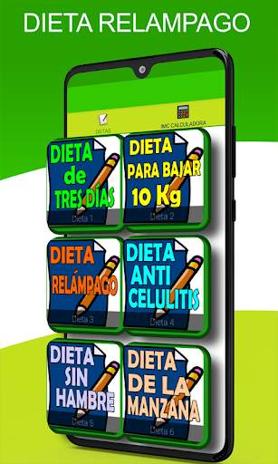 Dietas Para Bajar De Peso скриншот 1