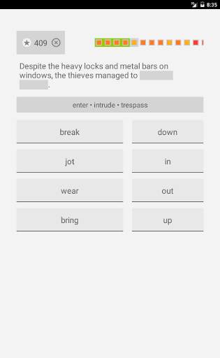 English Phrasal Verbs скриншот 16