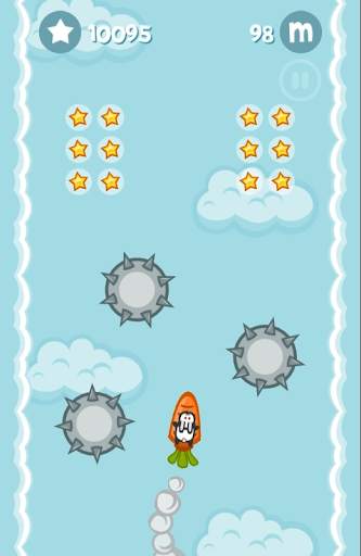 Bunny Goes Boom! Flying Game 🚀 screenshot 5