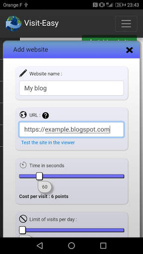 Visit Easy - Promote Your Website screenshot 4