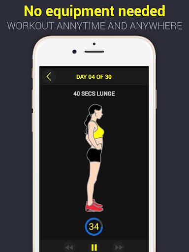 30 Day Lunge Challenge Free screenshot 7