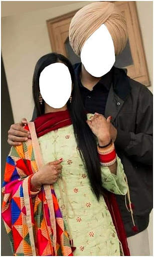 Wonderful Sikh Couple Photo Frames New screenshot 1
