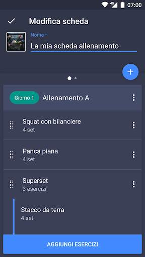 Scheda Palestra e Bodybuilding screenshot 2