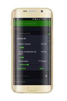 Flash on Call and SMS Free screenshot 3