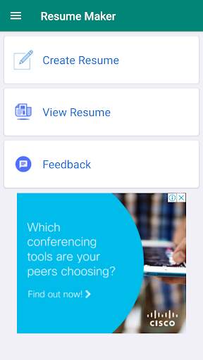 Resume Builder CV Maker screenshot 2