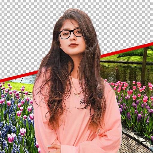 Garden Photo Background Changer أيقونة