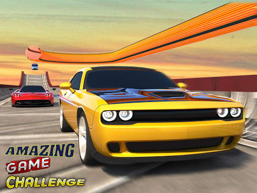 Unlimited Stunt Car - Incredible Flying Car Races screenshot 8