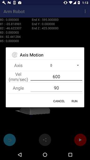 ARM ROBOT SIMULATOR (3D) screenshot 3