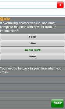 Defensive Driving Exam WA screenshot 3
