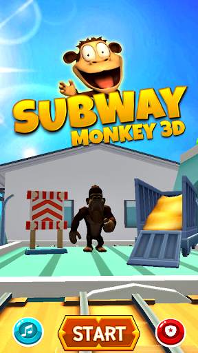 Subway Monkey 3D screenshot 2
