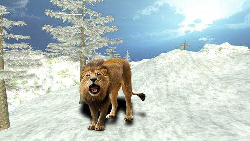 Angry Lion Winter Attack स्क्रीनशॉट 4