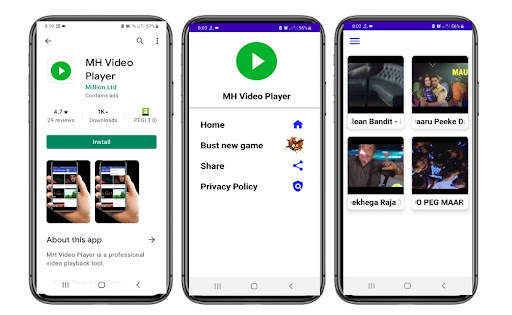 MH Video Player screenshot 2