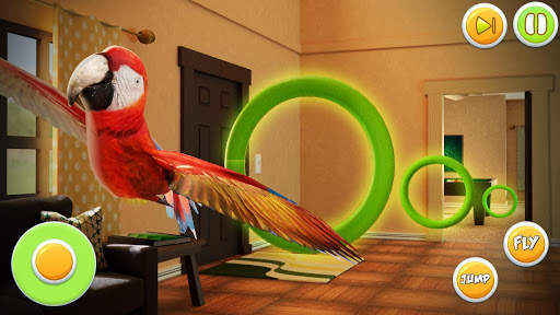 My Pet World Parrot Simulator- Bird Lands Games screenshot 2