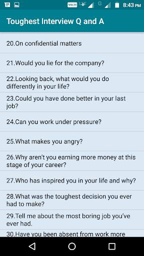 Interview Questions and Answers screenshot 3