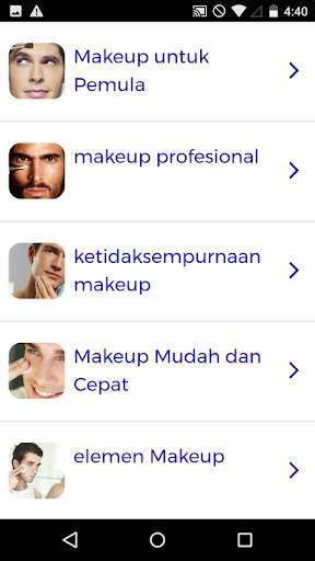 Kursus Rias Wajah Untuk Pria screenshot 1