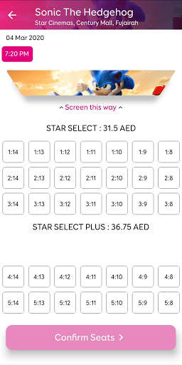 Ticketak Uae & Dubai - Online Movie Tickets screenshot 5