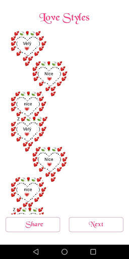 Love Styles: Long ASCII love styles share free screenshot 2