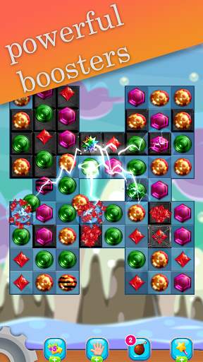 Jewels Skys - Match 3 Puzzle screenshot 2