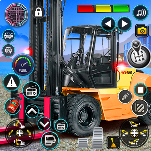 ikon Real Forklift Simulator Games