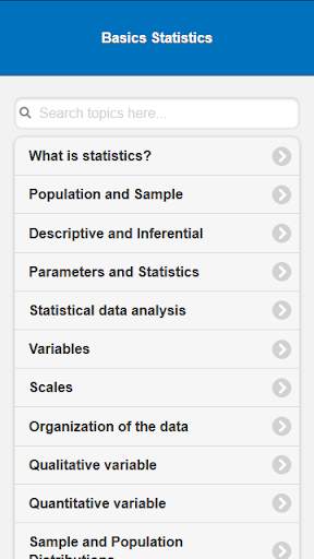 Basic Statistics screenshot 1