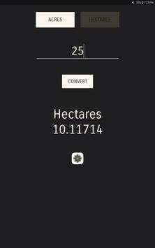 Acre Hectare Converter screenshot 7