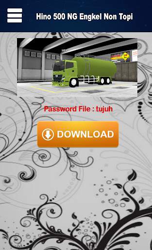 Mod Truck Hino 500 NG screenshot 7