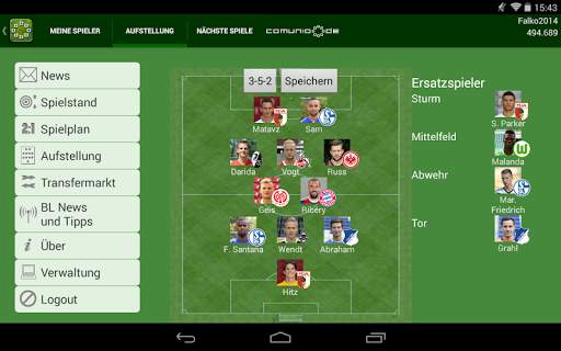 Comunio screenshot 7