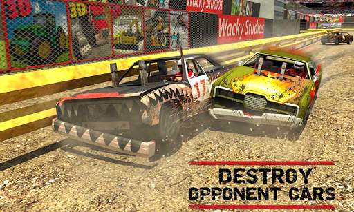 Real Car Demolition Derby Race screenshot 1