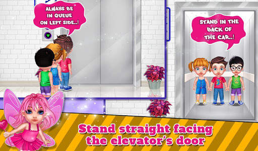 Lift Safety For Kids : Child Safety Games screenshot 1