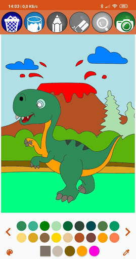 Dinosaur Dino Coloring Book for toddlers ? screenshot 1