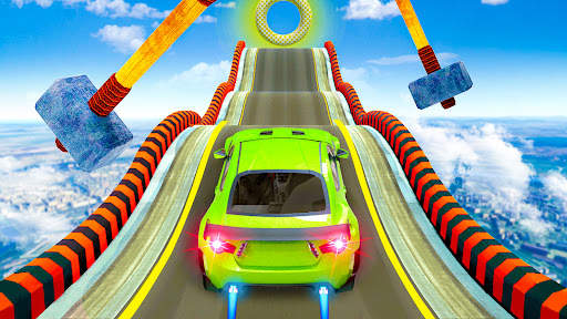 Mega Ramp Car Stunts Race Game screenshot 5