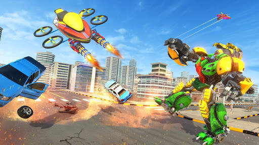 JetSki Robot Car Game - Robot Transforming Games screenshot 2