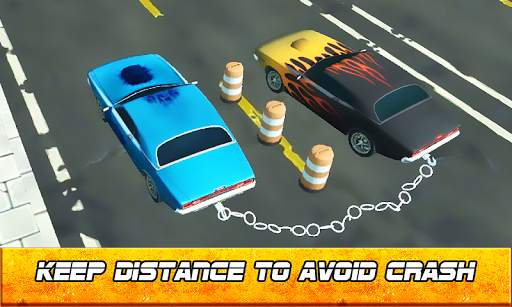 Chained 3D Cars - City Rush Race screenshot 6