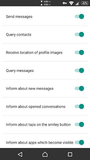 Messenger API BETA screenshot 5